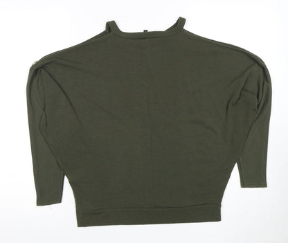 Womens UK Size 8 River Island Green  Blouse