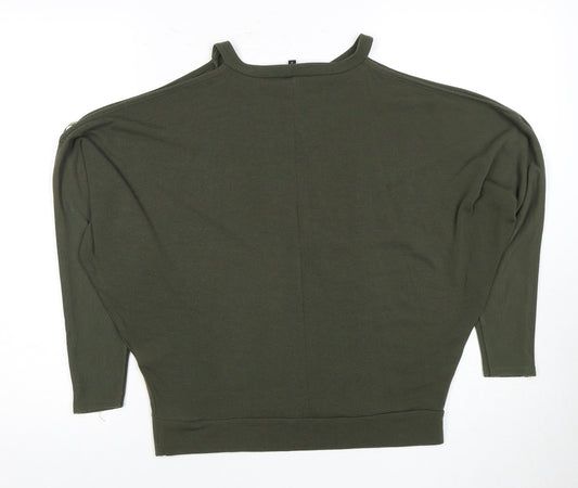 Womens UK Size 8 River Island Green  Blouse