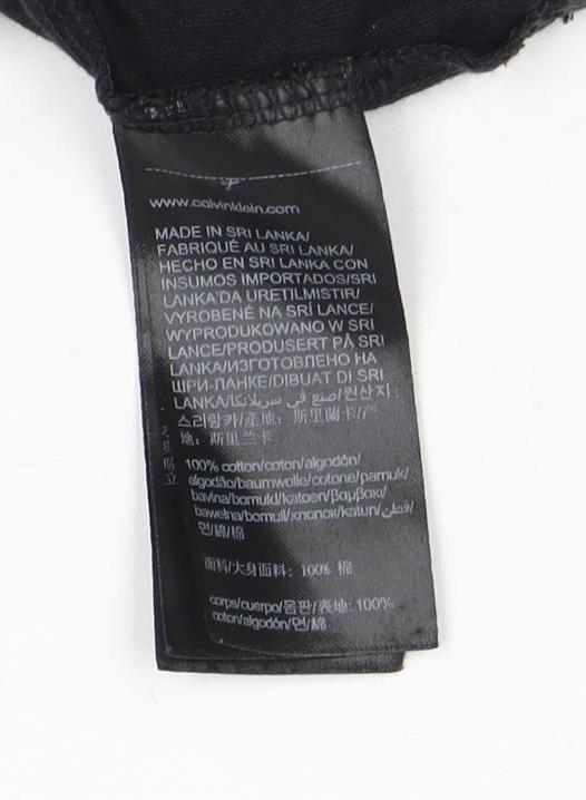 Calvin Klein Kids Black Logo T-Shirt - 12-13 Years, Unisex