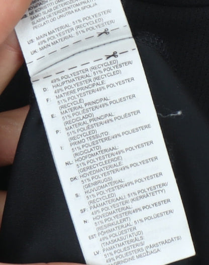 Adidas Men's Black Crew Neck T-Shirt, Size L