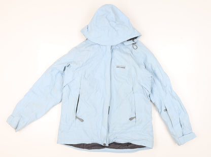 Tenson Women's Blue Anorak Jacket, Size 10