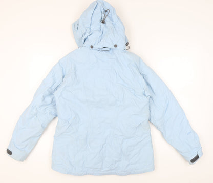 Tenson Women's Blue Anorak Jacket, Size 10