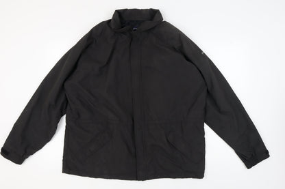 Mens UK Size XL DECATHLON Black Basic Jacket