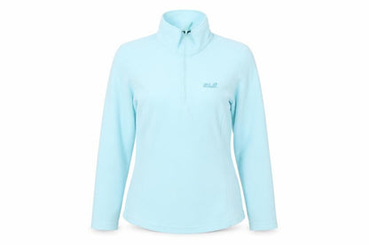 Womens UK Size 10 Jack Wolfskin Blue Pullover Sweatshirt