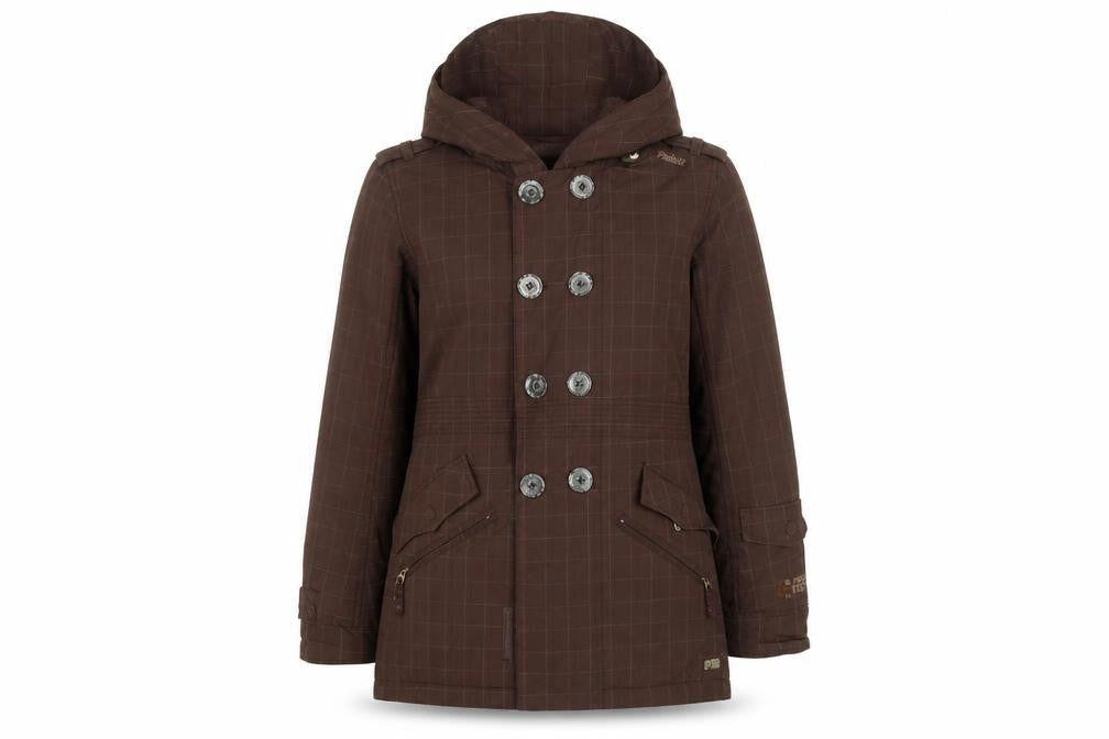 Womens UK Size XS Protest Brown Parka Coat