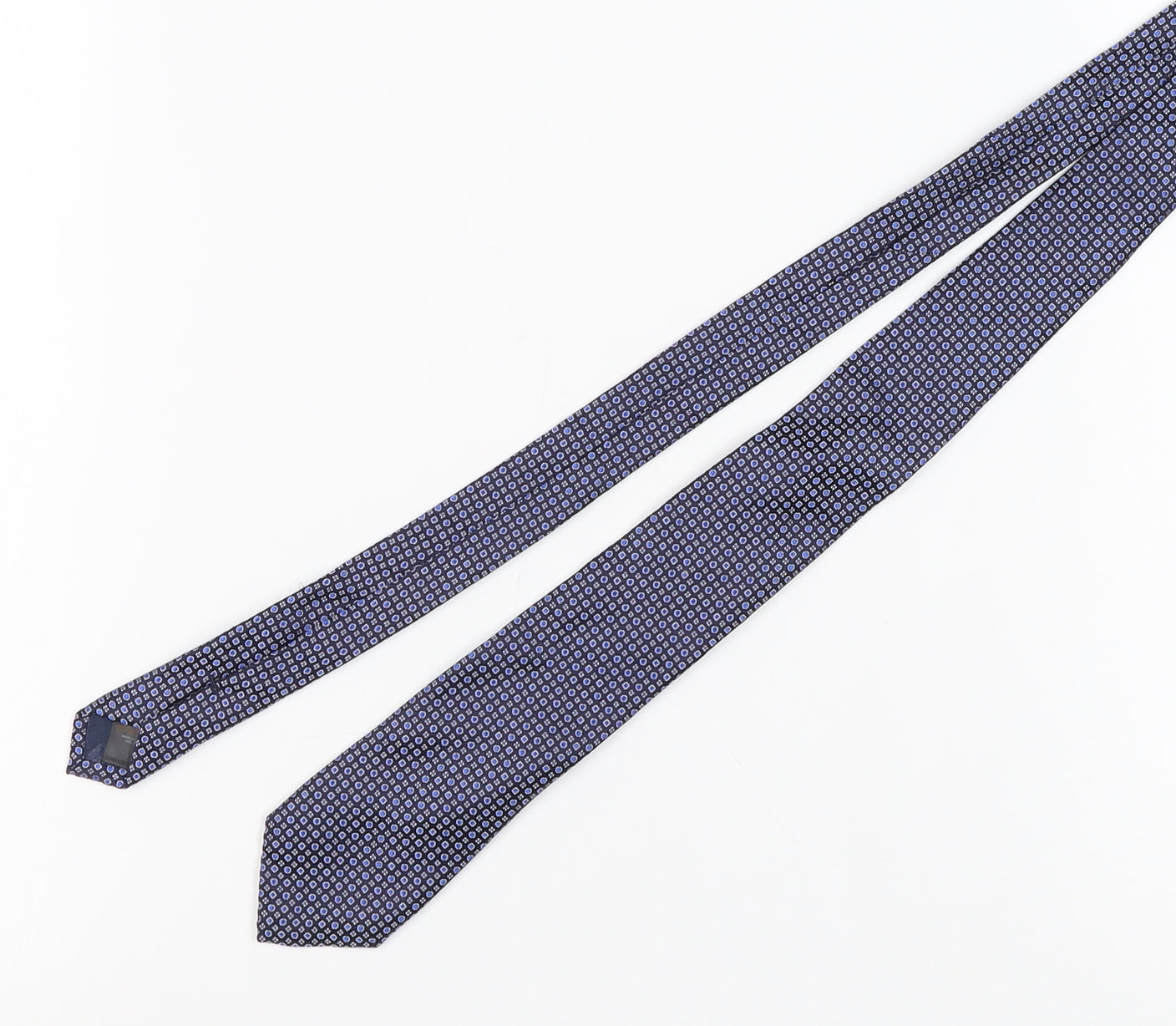 Next Signature Blue Mens Designer Tie