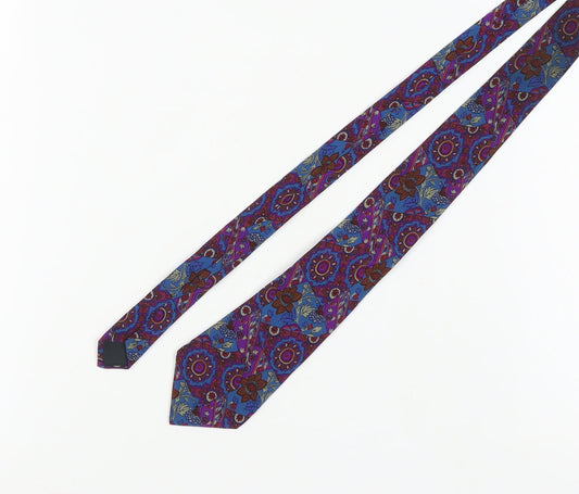 Pierre Cardin Men’s Multicoloured Floral Silk Tie