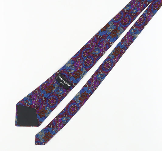 Pierre Cardin Men’s Multicoloured Floral Silk Tie