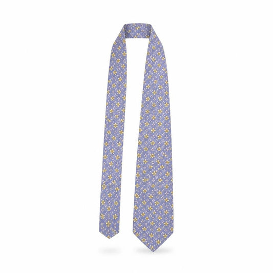 Mens Beaufort Blue Floral 100% Silk  Tie