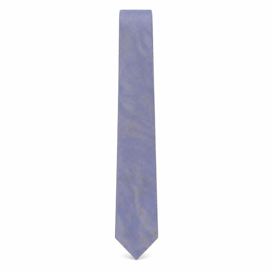 River Island Men's Blue Silk Slim Tie, One Size