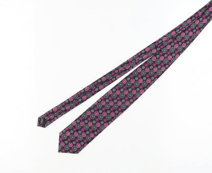 Mens Bugatti Multicoloured Floral 100% Silk  Tie