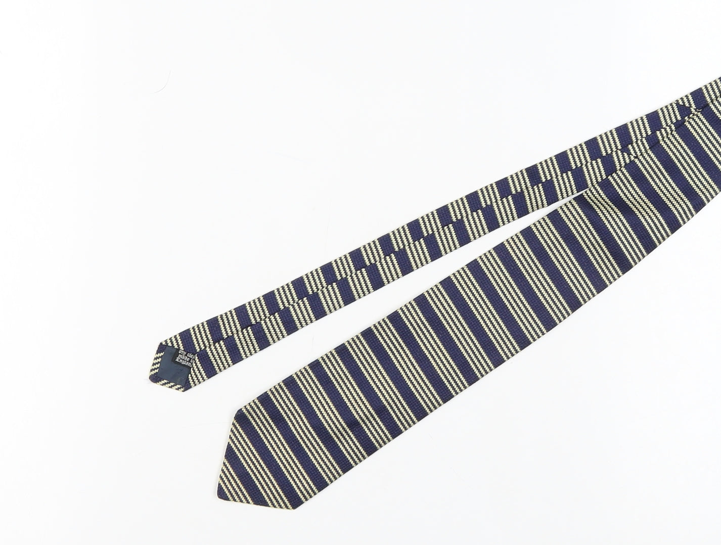 Austin Reed Men's Blue Striped Silk Tie