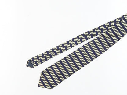 Austin Reed Men's Blue Striped Silk Tie