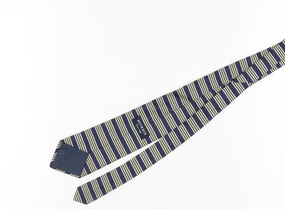 Austin Reed Men's Blue Striped Silk Tie