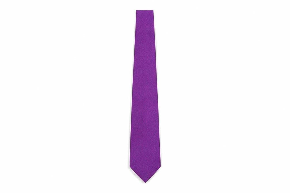 Mens Marks and Spencer Purple  100% Polyester  Tie
