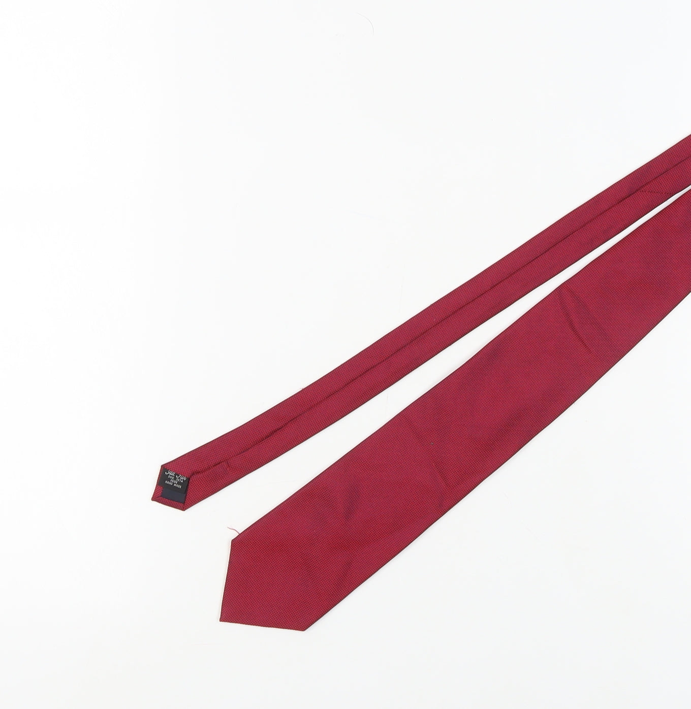 John Lewis Men's Red Silk Handmade Tie