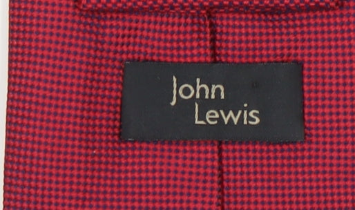 John Lewis Men's Red Silk Handmade Tie