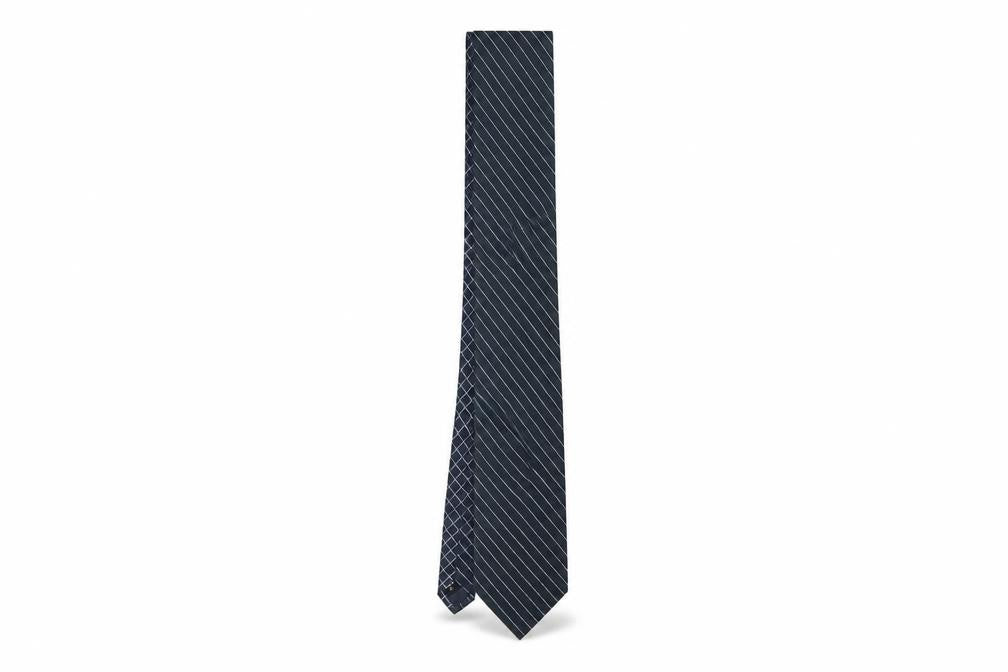 Mens Cezan Black Plaids & Checks 100% Silk  Tie