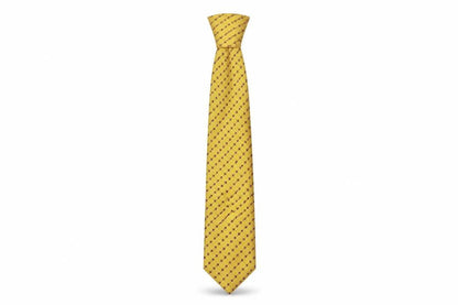 Mens Skopes Yellow Geometric 100%  Tie