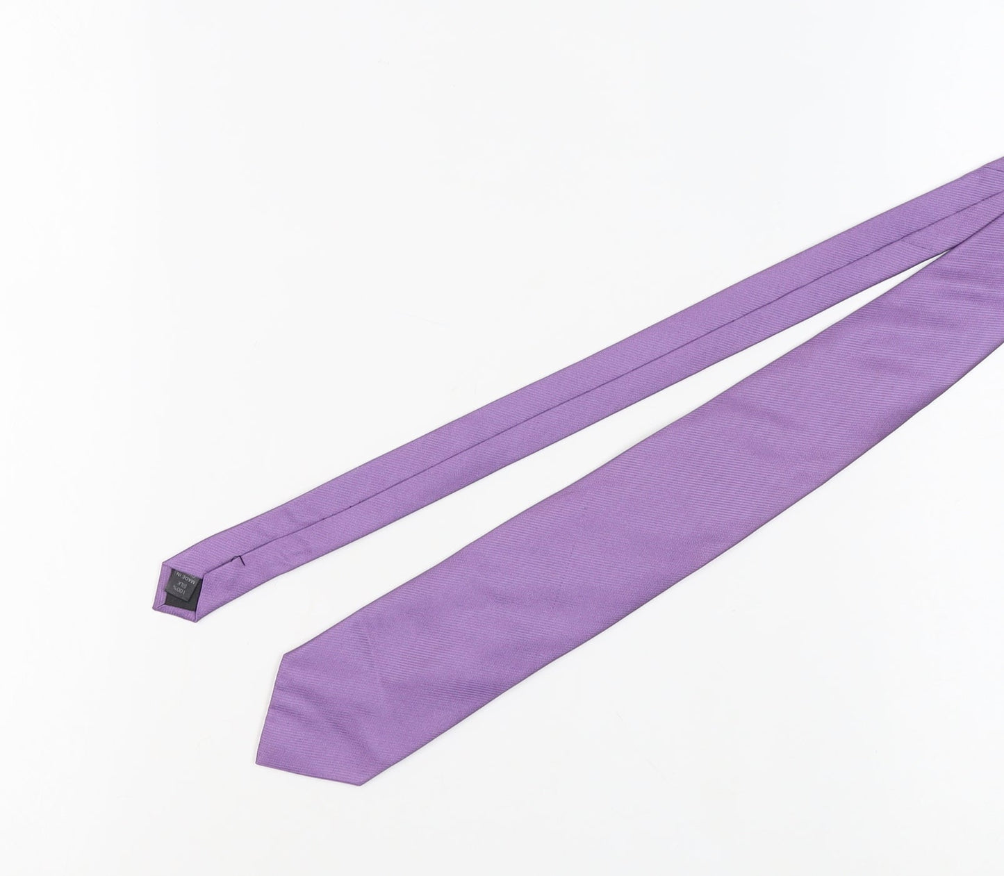 Thomas Nash Men's Purple Silk Tie