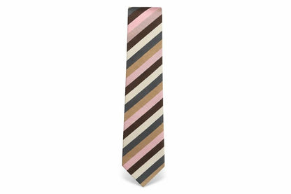 Marks & Spencer Multicoloured Striped Silk Tie