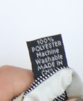 Thomas Nash Men's Brown Striped Polyester Slim Tie