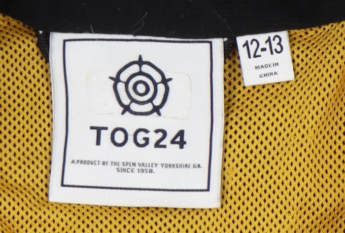 TOG24 Boys Blue Mid-Length Hooded Jacket 12-13 Years