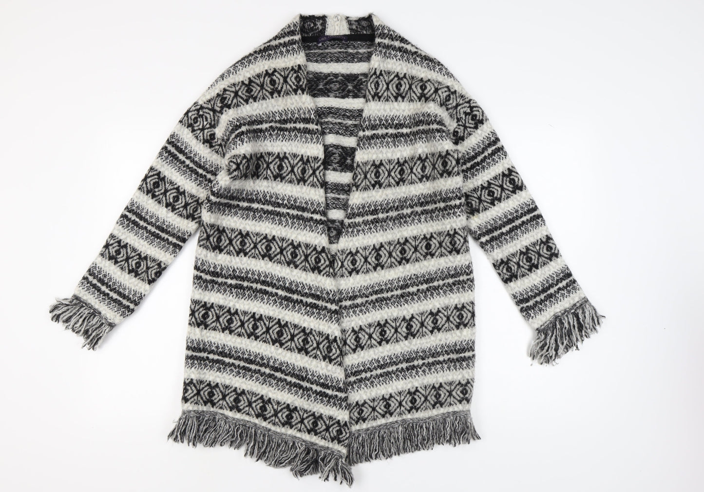 Womens UK Size S Marks and Spencer Multicoloured Cardigan Jumper