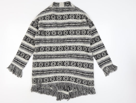 Womens UK Size S Marks and Spencer Multicoloured Cardigan Jumper