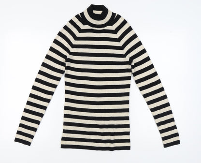 Womens UK Size 12 NEXT Black Pullover Jumper