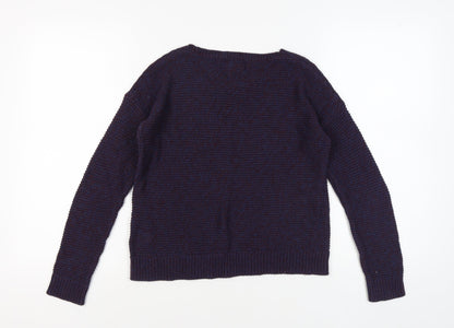 Aeropostale Women's Multicoloured Crew Neck Jumper, Size S