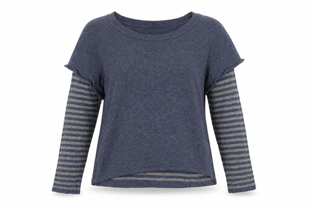 Womens UK Size 16 Roman Blue Pullover Jumper