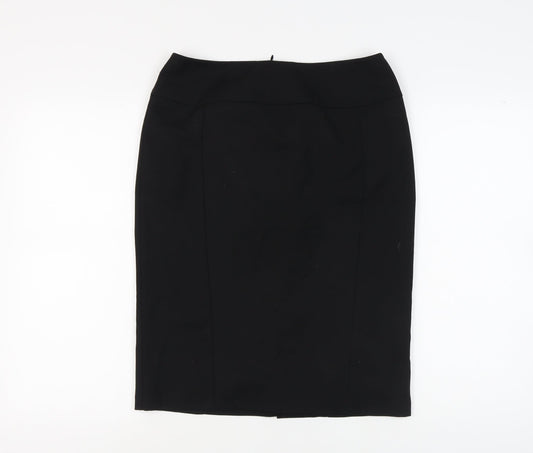 Marks and Spencer Black Pencil Skirt, Size 12, New