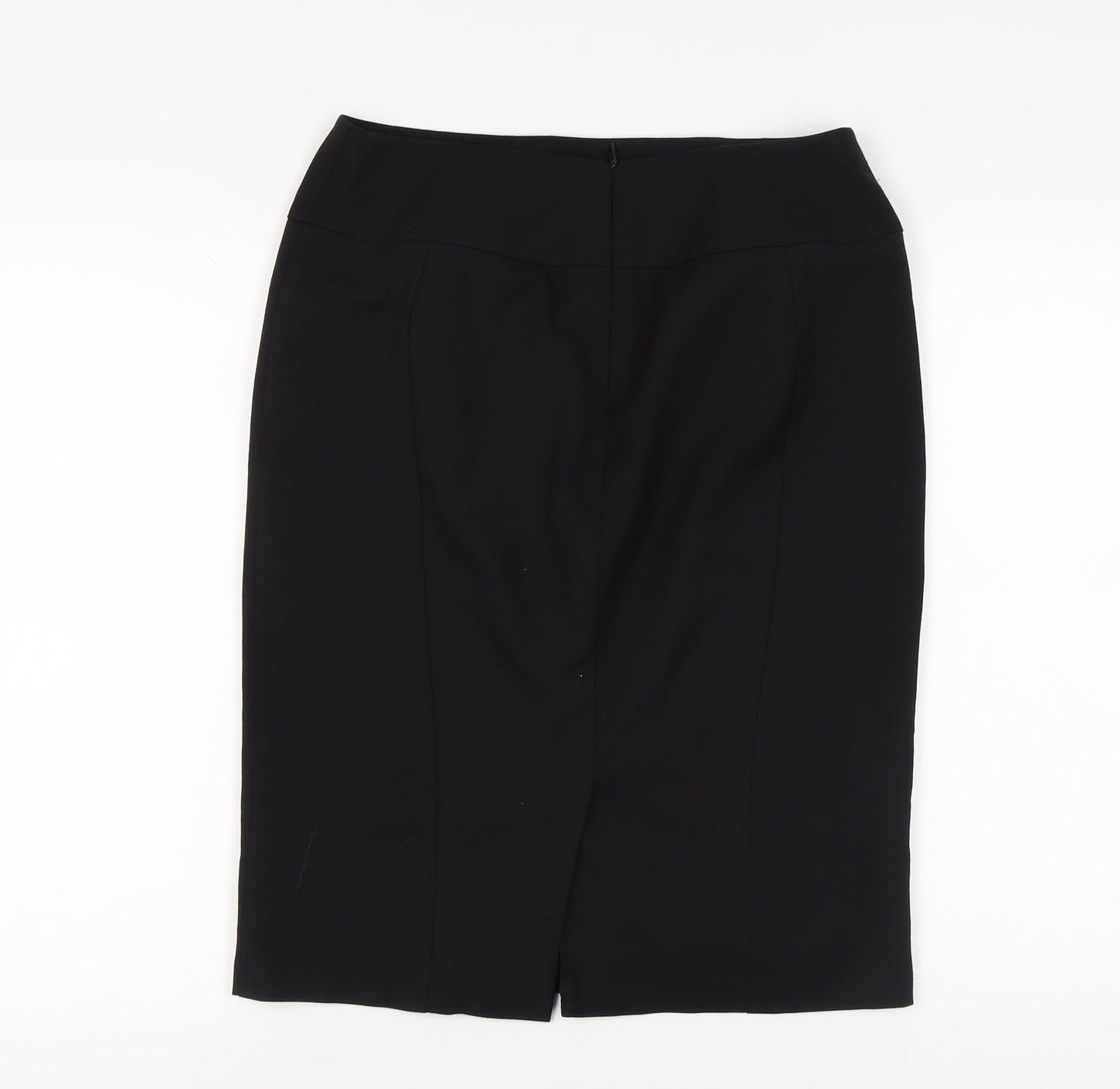 Marks and Spencer Black Pencil Skirt, Size 12, New