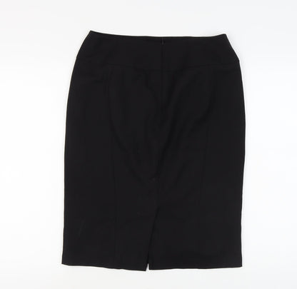 Marks and Spencer Black Pencil Skirt, Size 12, New