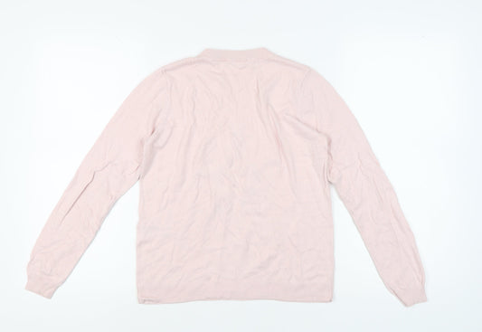 Womens UK Size S Oasis Pink Pullover Jumper