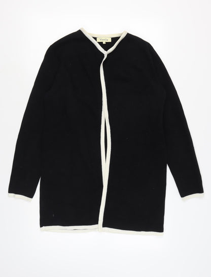 Womens UK Size M Viyella Black Cardigan Jumper