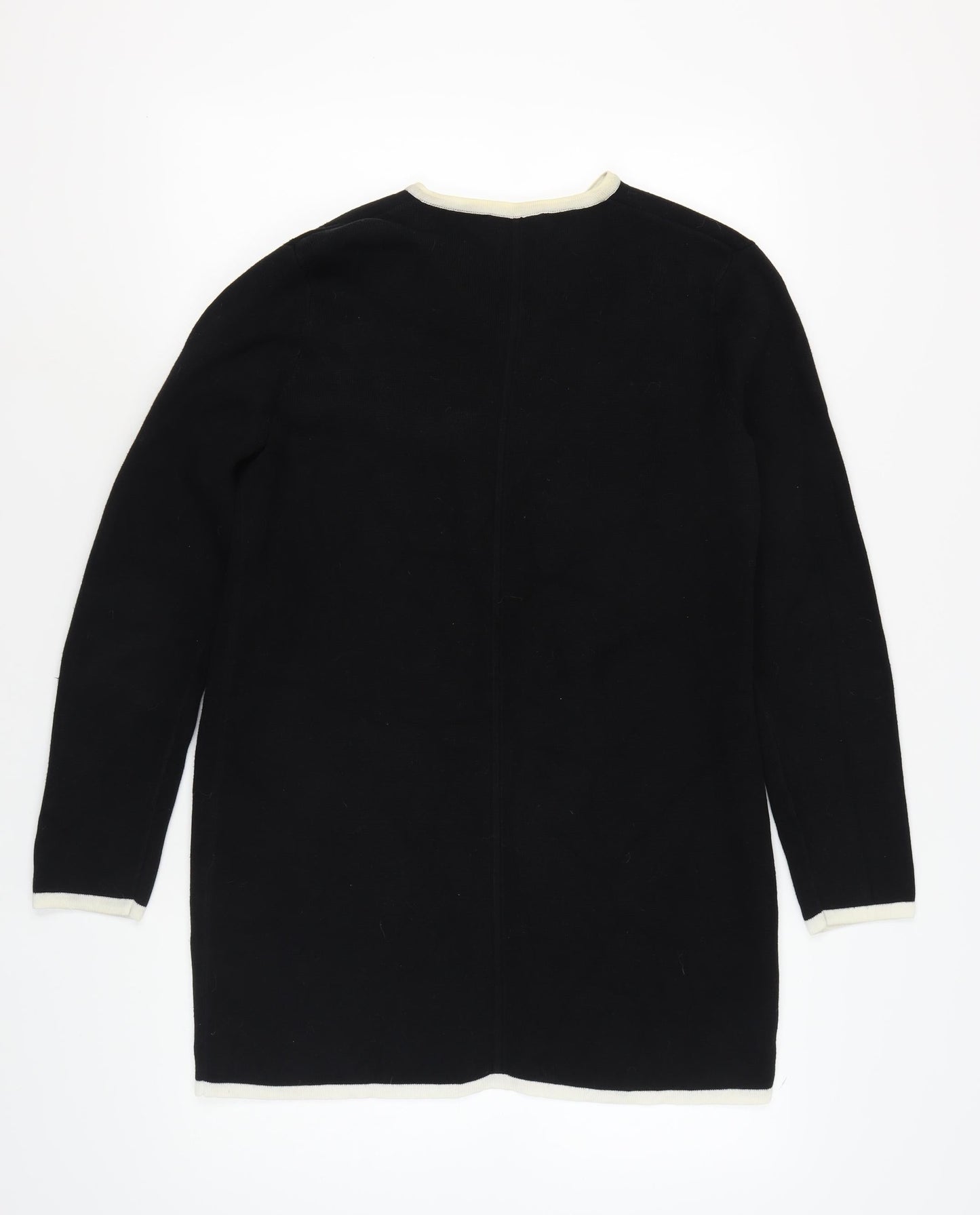 Womens UK Size M Viyella Black Cardigan Jumper