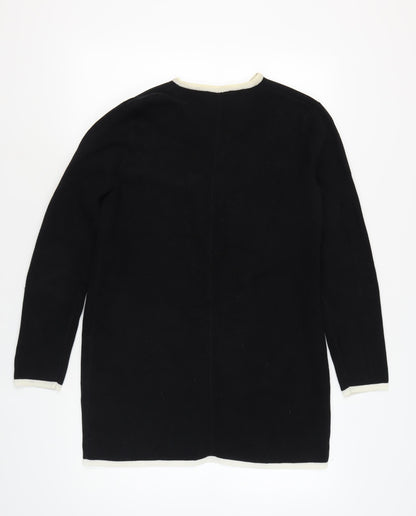Womens UK Size M Viyella Black Cardigan Jumper