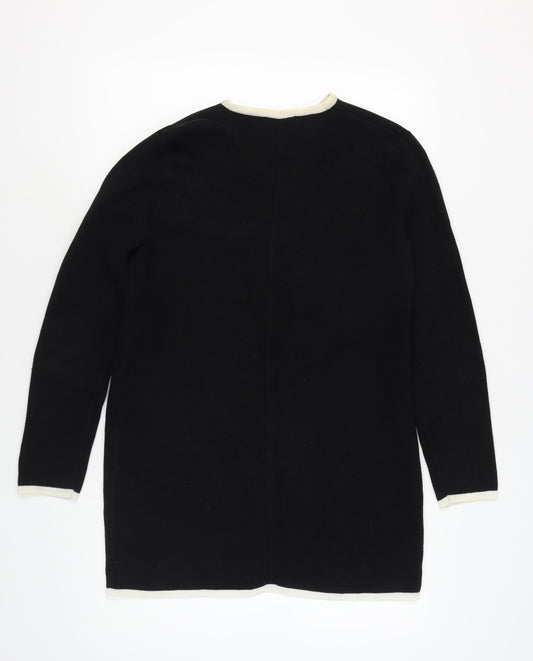 Womens UK Size M Viyella Black Cardigan Jumper