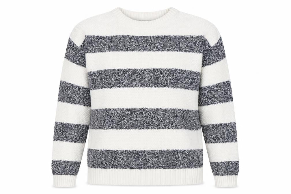 Womens UK Size 12 Maine New England White Pullover Jumper
