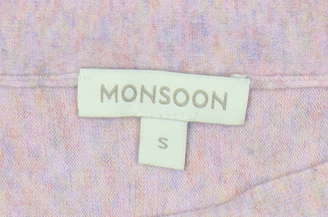 Womens UK Size S Monsoon Pink Pullover Jumper