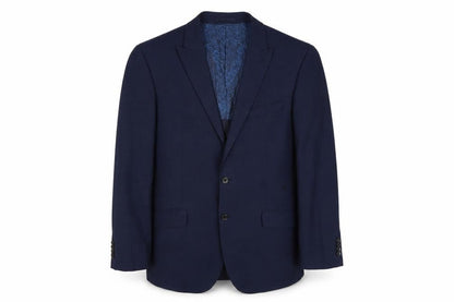 Mens UK Size 40 Simon Carter Regular Blue Suit Jacket