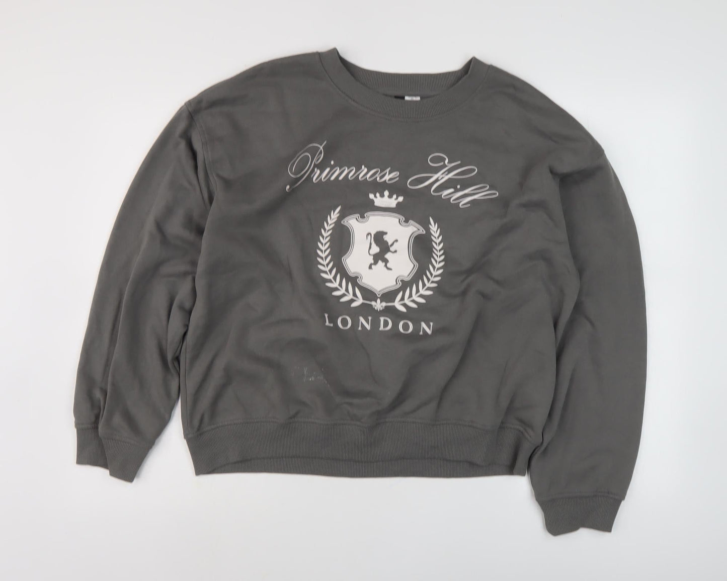 H&M Divided Men's Grey Pullover Sweatshirt M