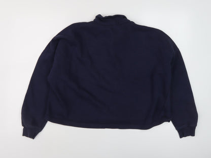Mens UK Size M Pull & Bear Blue  Sweatshirt