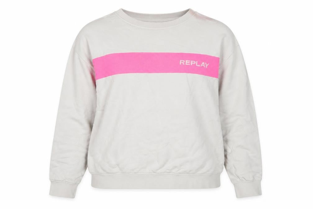Front view of Replay Ivory unisex adults xl sweatshirt