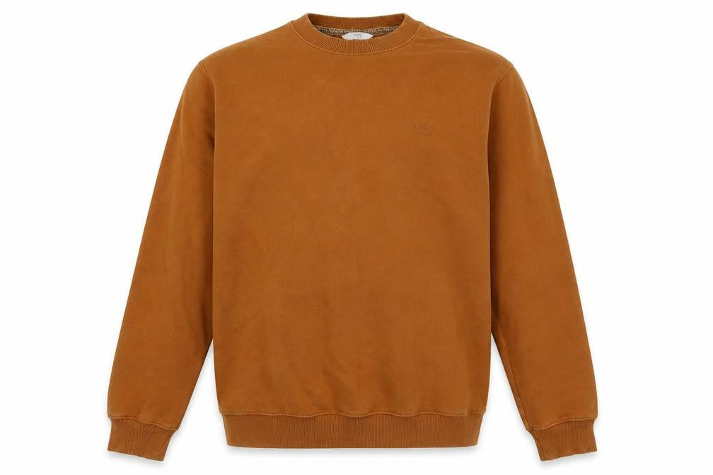 Mens UK Size L Cotton Traders Brown Pullover Sweatshirt