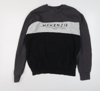 Mens UK Size S McKenzie Multicoloured Pullover Sweatshirt