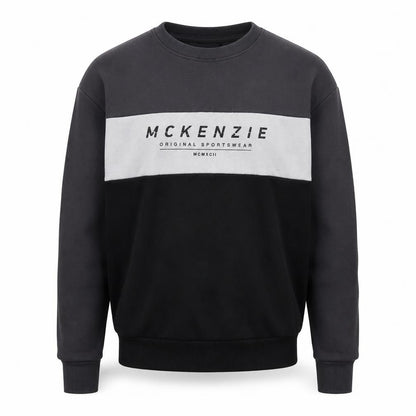 Mens UK Size S McKenzie Multicoloured Pullover Sweatshirt