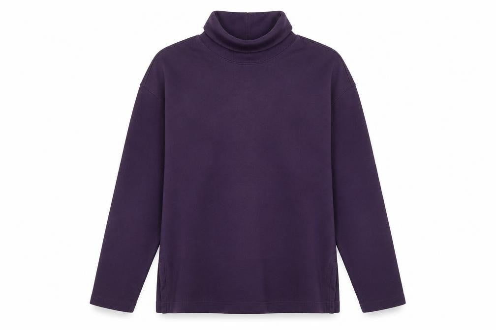 Womens UK Size S Lands' End Purple  Sweatshirt
